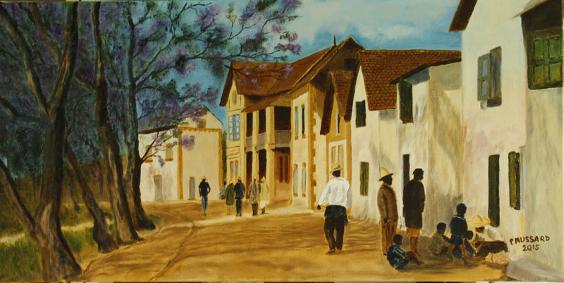Vieux Tana aux jacarandas